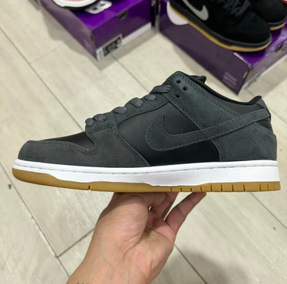 SB Dunk Low Dark Grey Black Gum