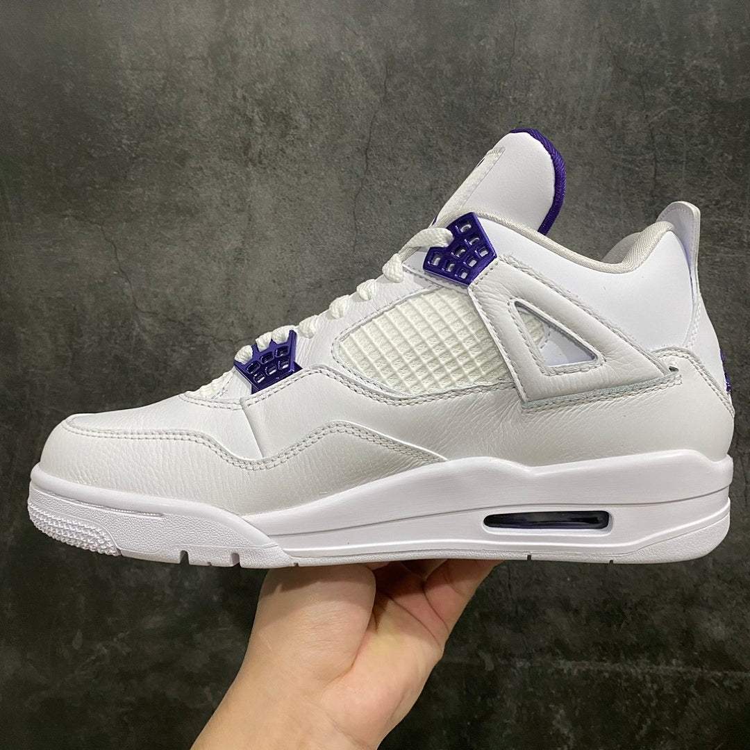 AJ4 Metallic Purple