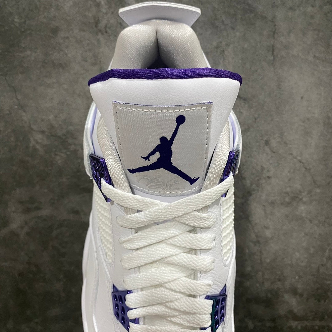 AJ4 Metallic Purple