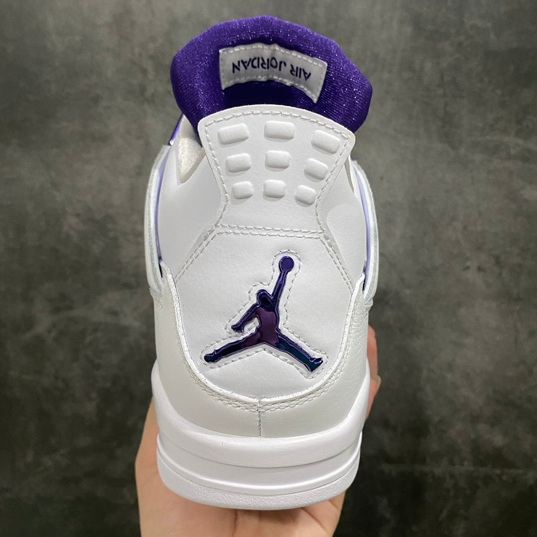 AJ4 Metallic Purple