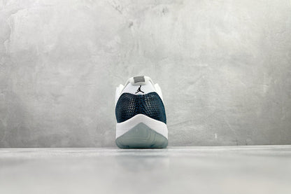 AJ11 Low Black and White