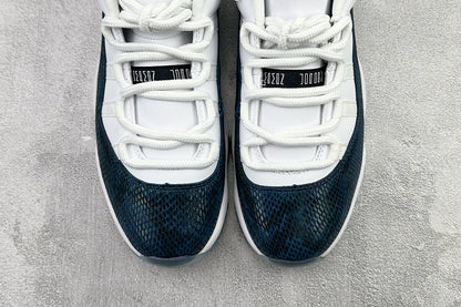 AJ11 Low Black and White