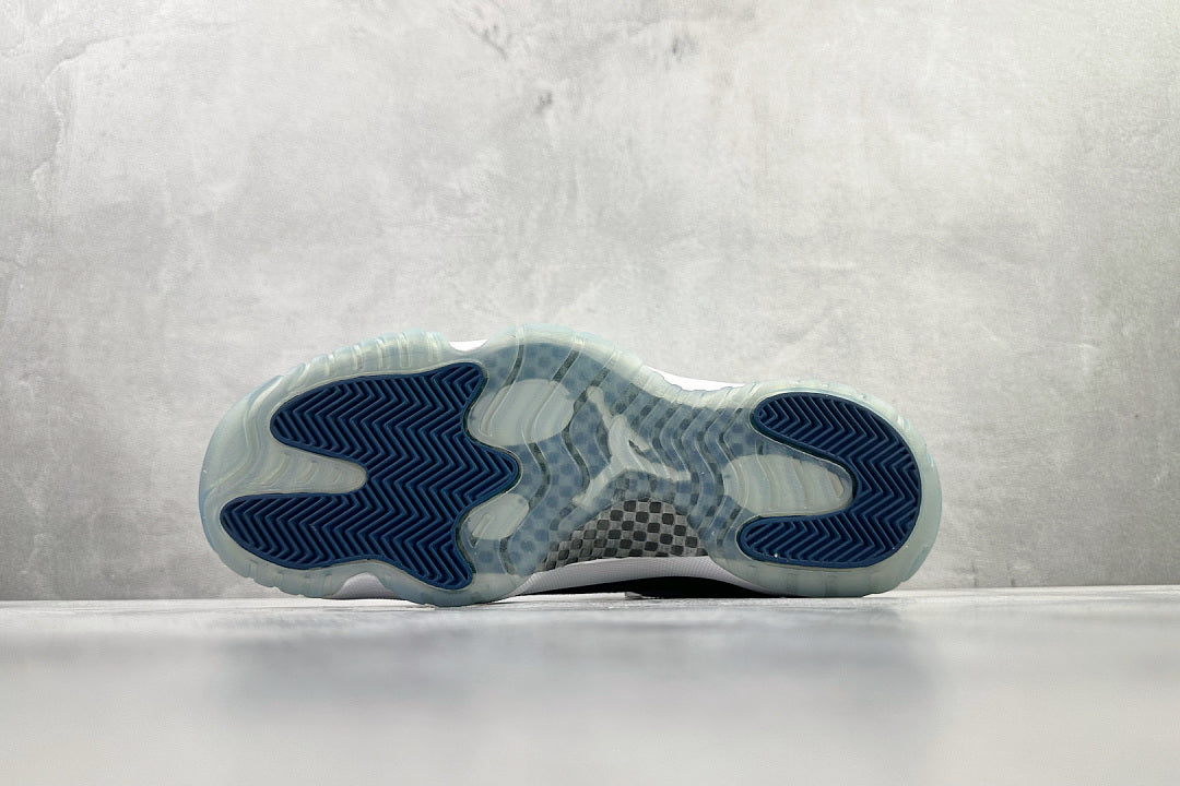 AJ11 Low Black and White