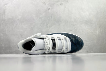 AJ11 Low Black and White
