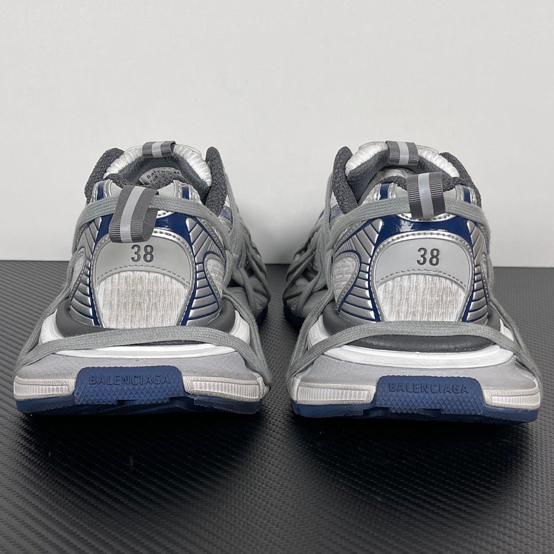 BLG 3XL White Grey Navy