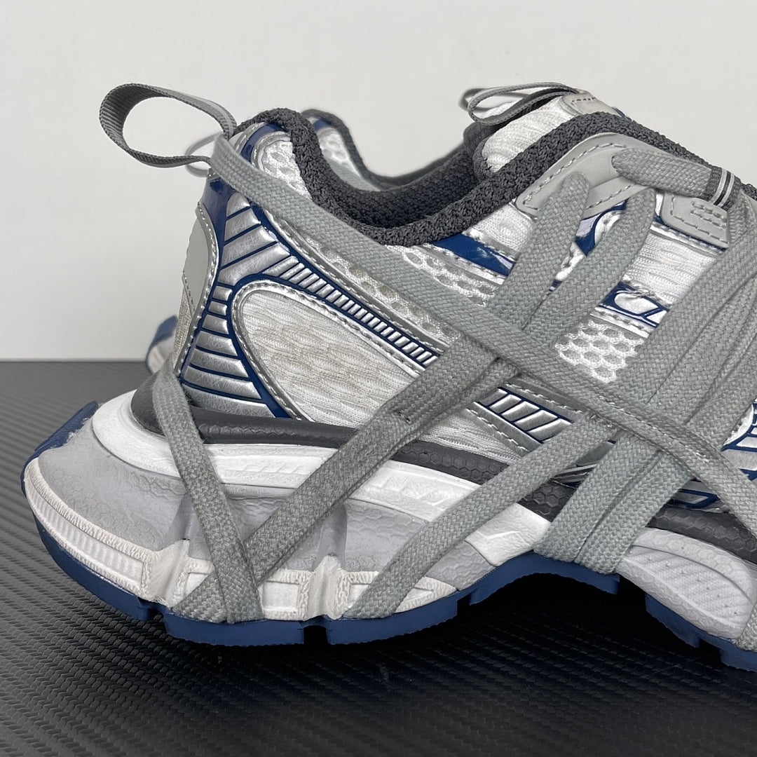 BLG 3XL White Grey Navy