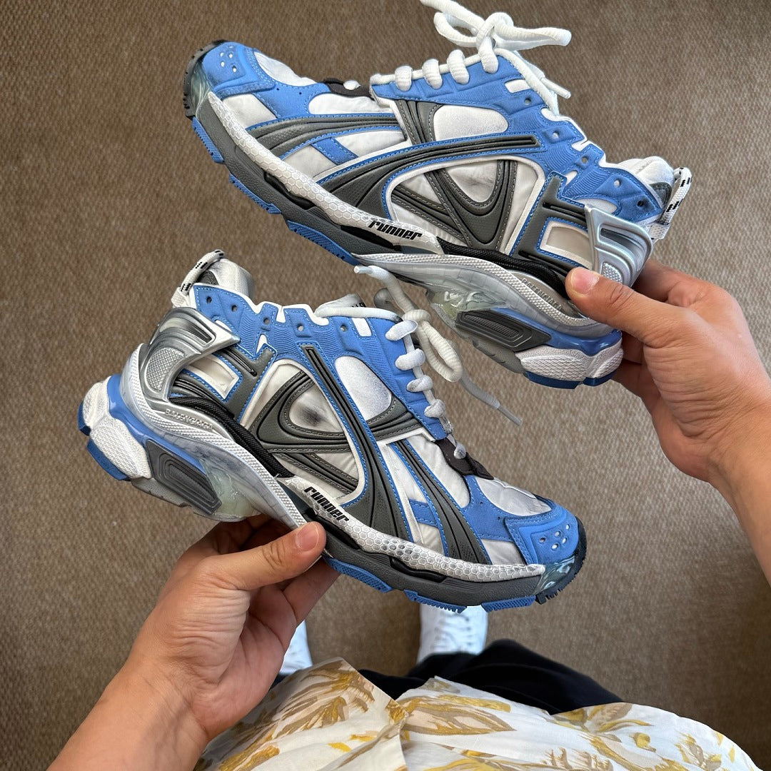 BLG Runner Grey/White/Blue