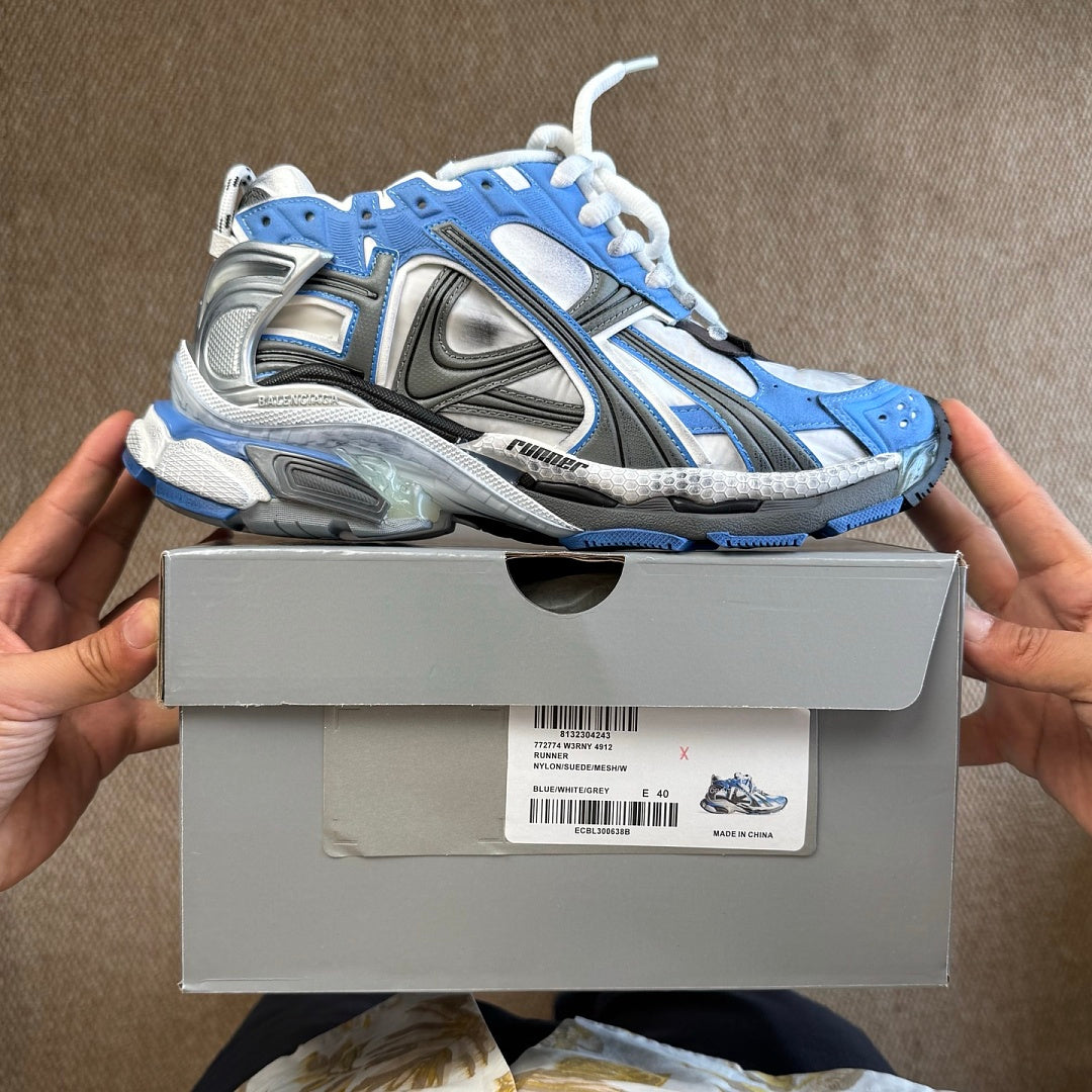 BLG Runner Grey/White/Blue