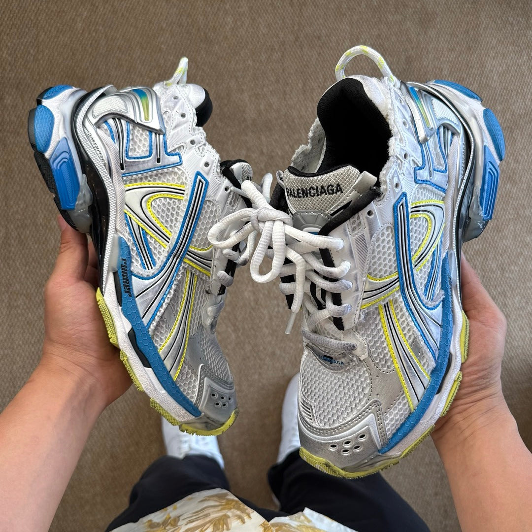 BLG Runner White/Black/Blue/Yellow