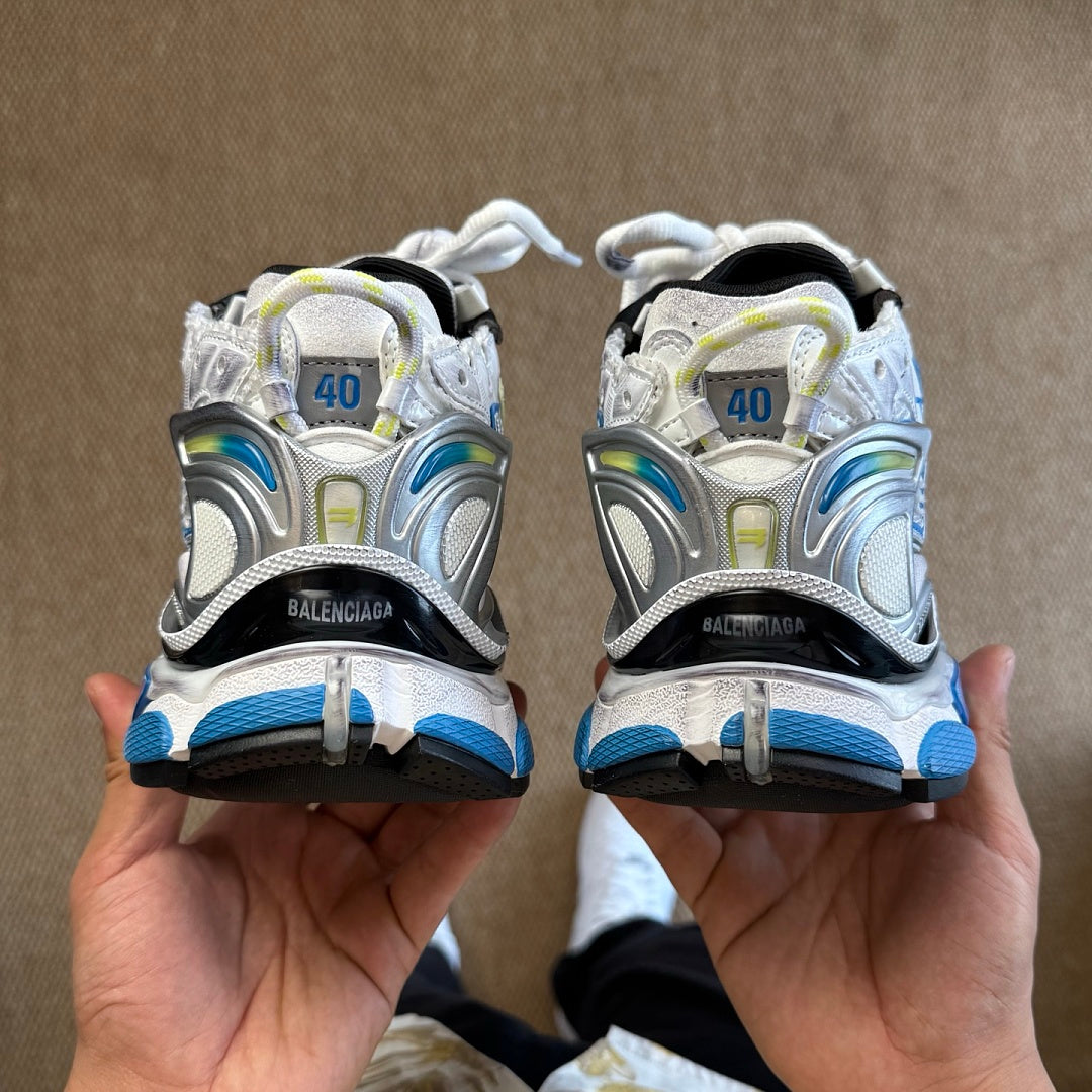 BLG Runner White/Black/Blue/Yellow