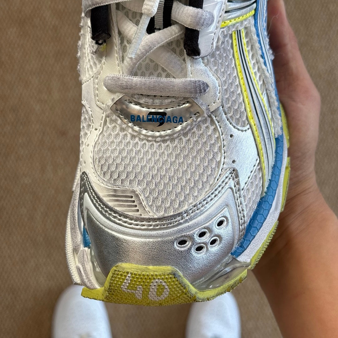 BLG Runner White/Black/Blue/Yellow