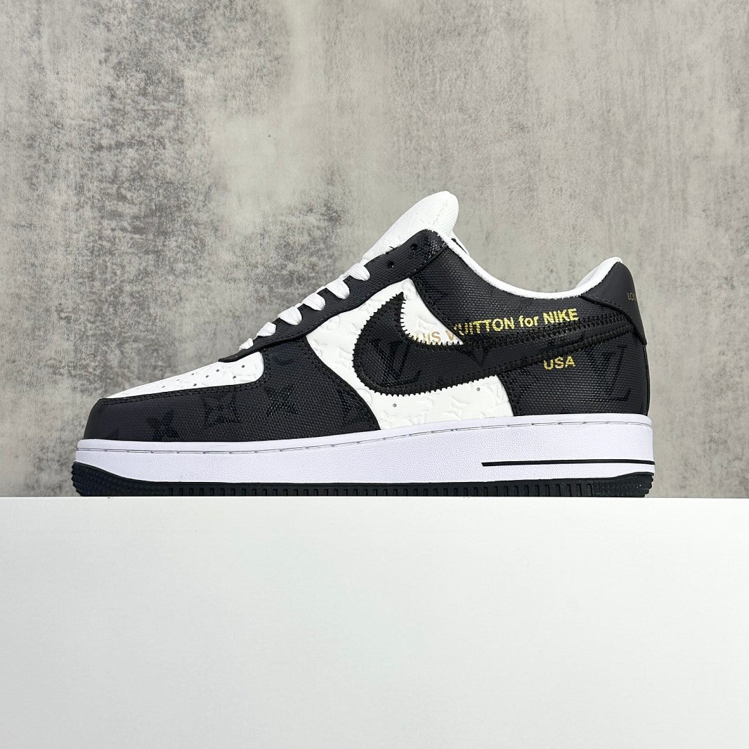 AF1 x LV Black