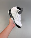 AJ 5 White and Black