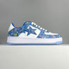 Bape STA Low Medicom Toy Bearbrick Camo Blue