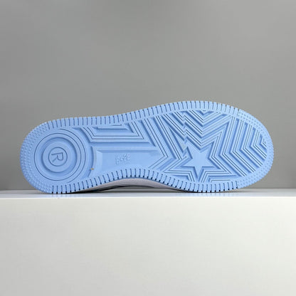 Bape STA Low Medicom Toy Bearbrick Camo Blue