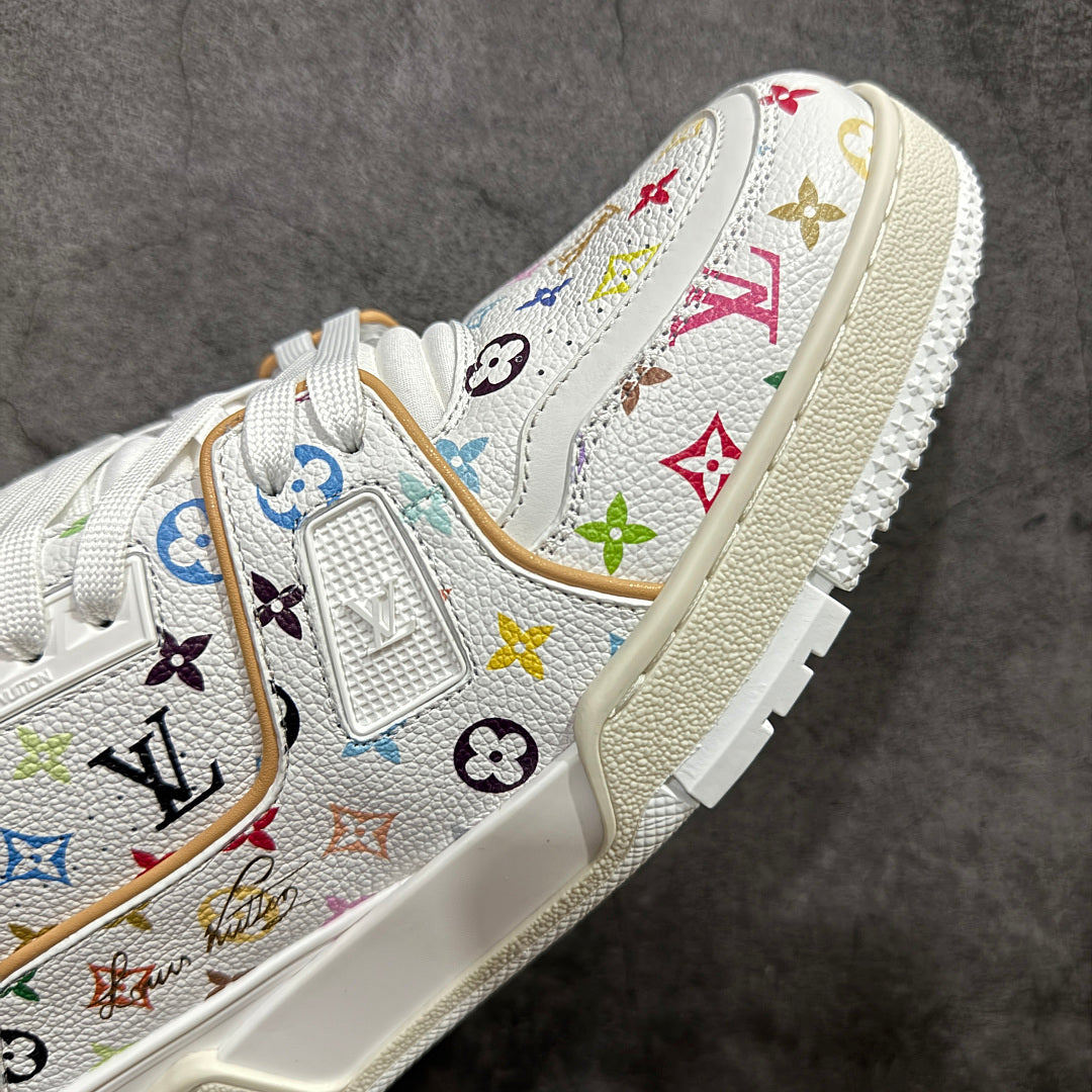 Trainer Monogram White