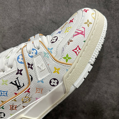 Trainer Monogram White