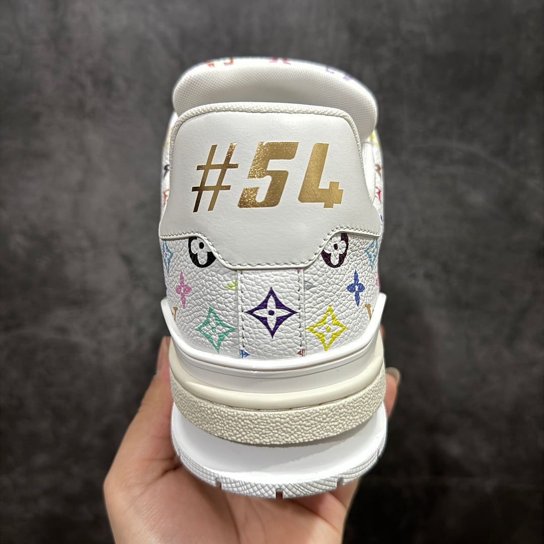 Trainer Monogram White