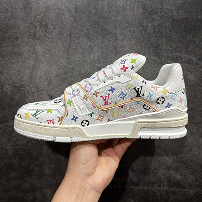 Trainer Monogram White