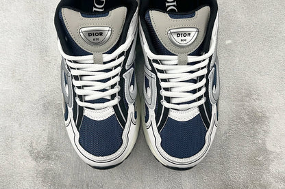CD B30 Blue Navy and White