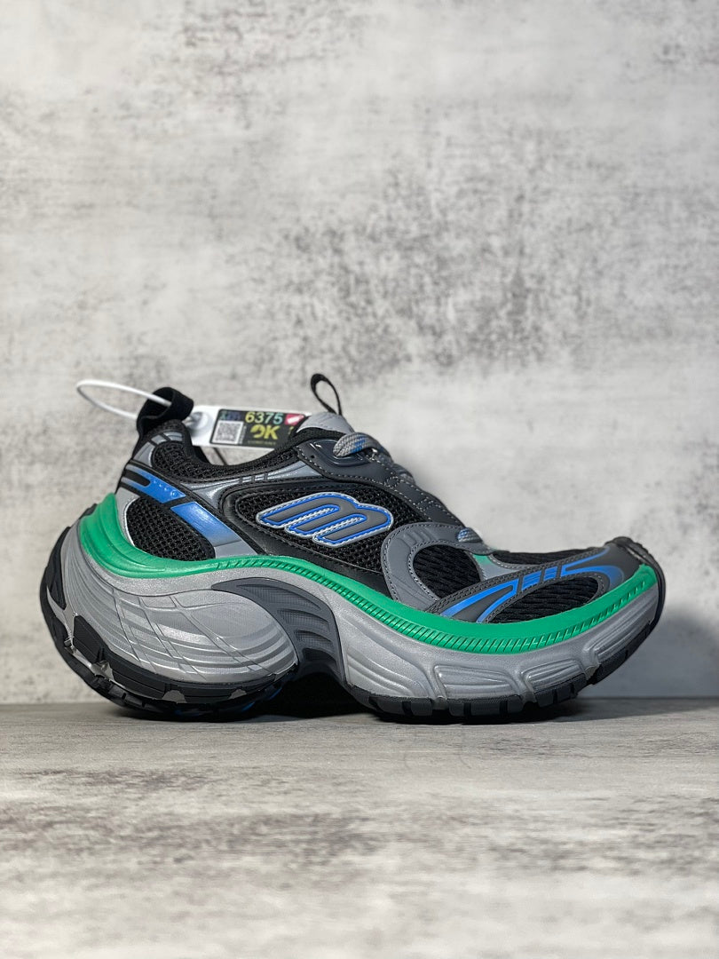 BLG 10XL Black/Grey/Green