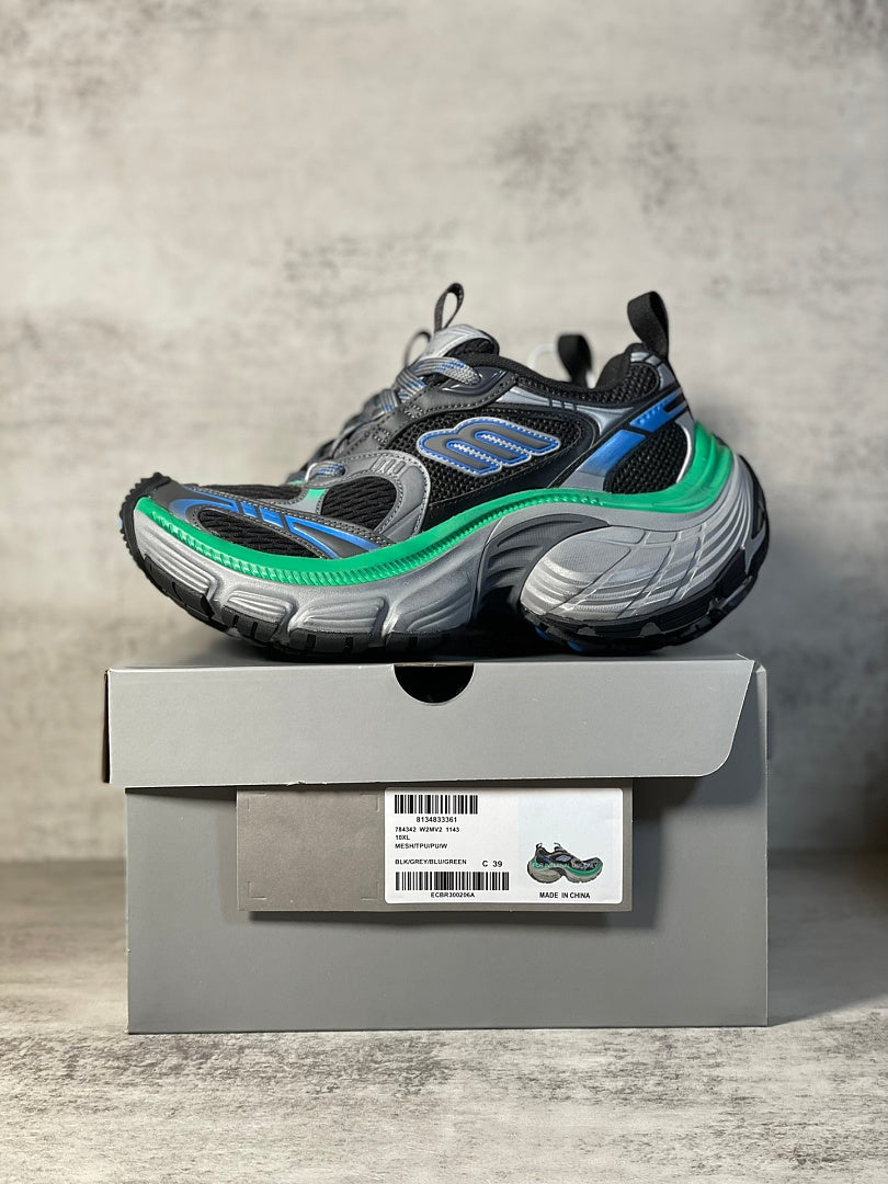 BLG 10XL Black/Grey/Green