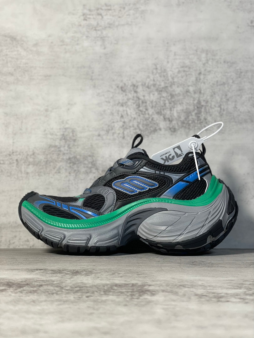 BLG 10XL Black/Grey/Green