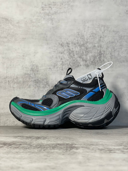 BLG 10XL Black/Grey/Green
