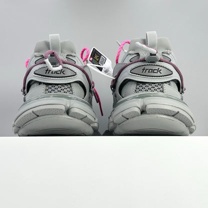 BLG Track Trail Laces Grey Pink