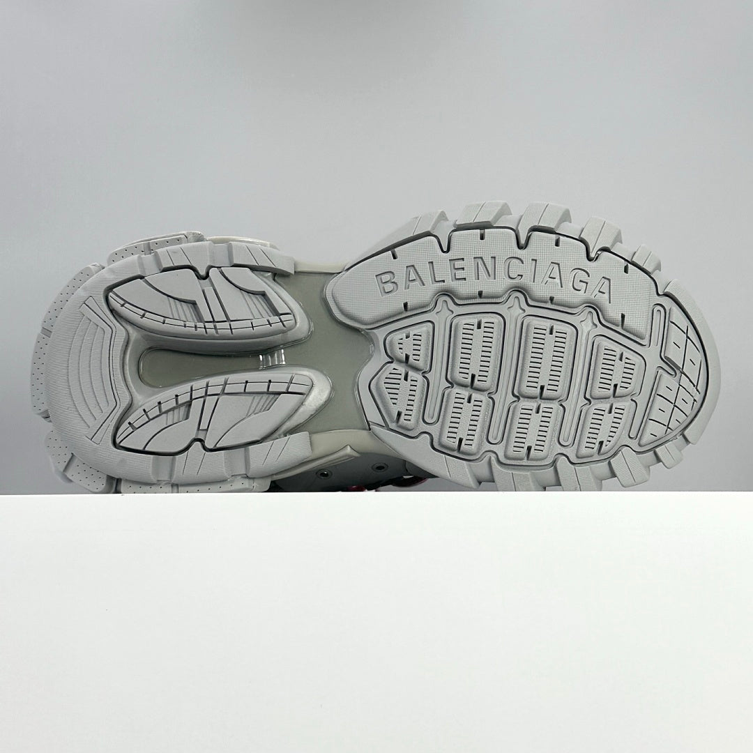 BLG Track Trail Laces Grey Pink