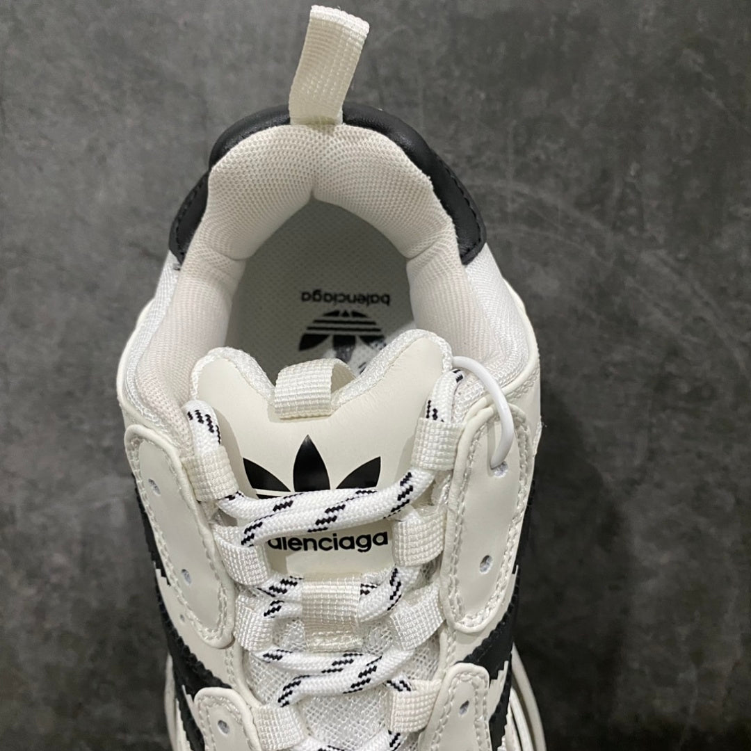 BLG Triple S x Adidas White/Black