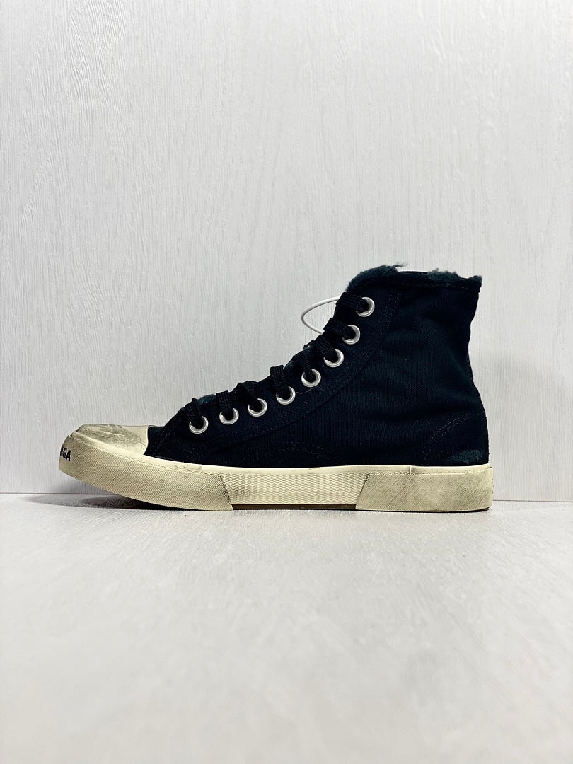 BLG Paris High Destroyed Black White