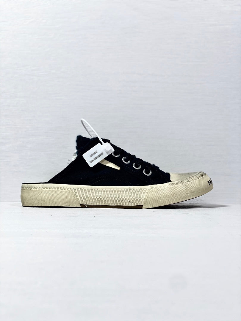 BLG Paris Mule Destroyed - Black