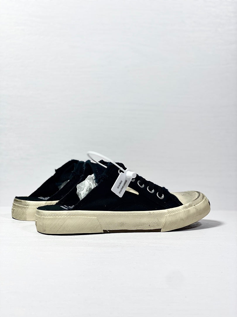 BLG Paris Mule Destroyed - Black