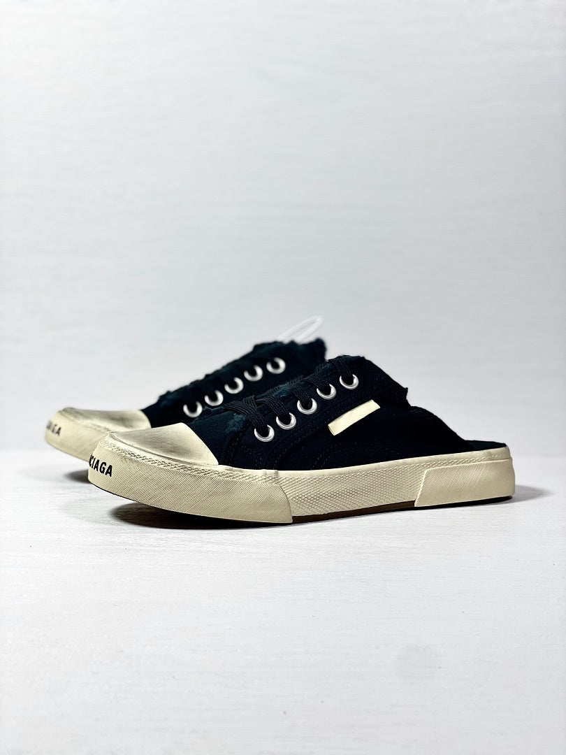 BLG Paris Mule Destroyed - Black