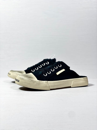 BLG Paris Mule Destroyed - Black