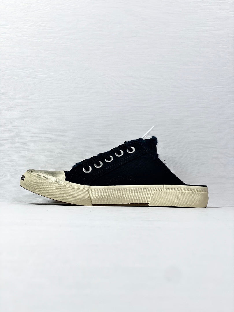 BLG Paris Mule Destroyed - Black