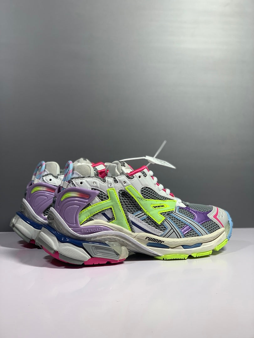 BLG Runner White/Pink/Grey/Yellow