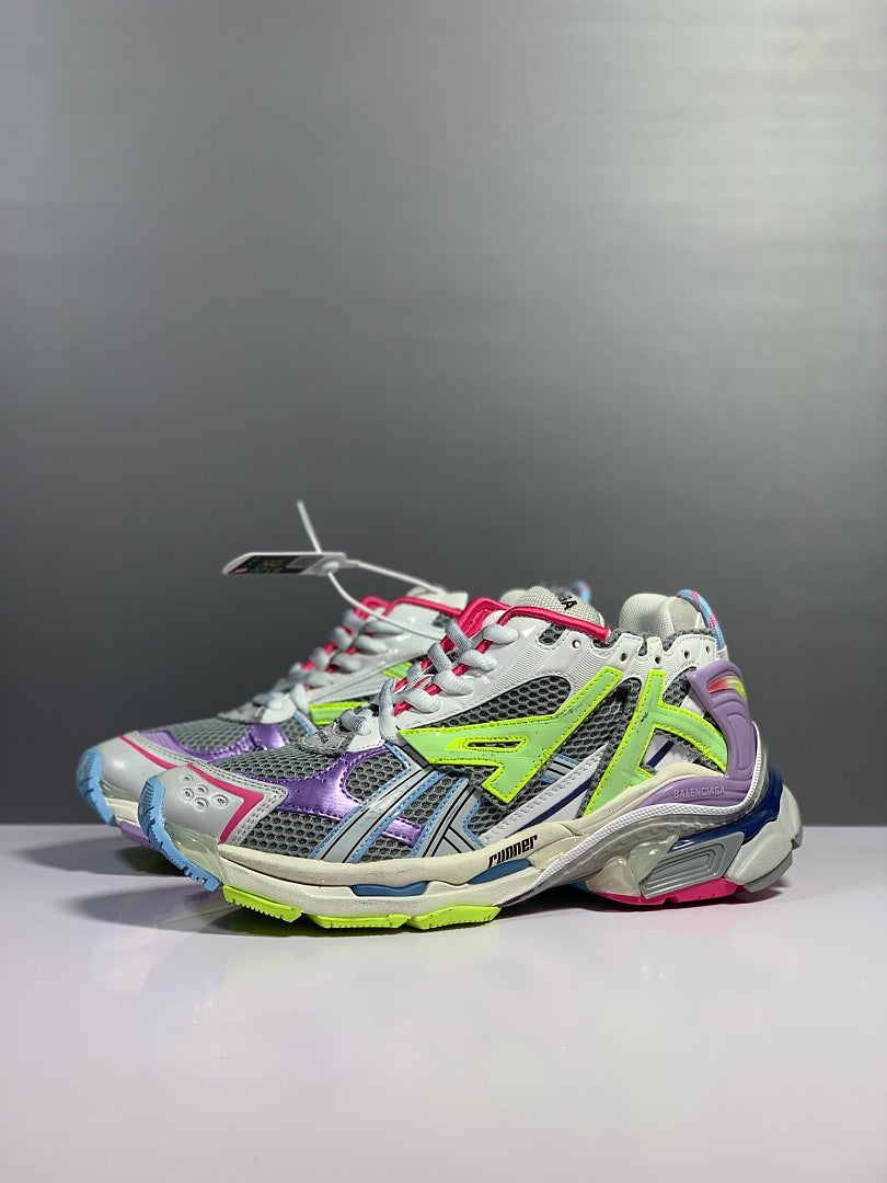 BLG Runner White/Pink/Grey/Yellow