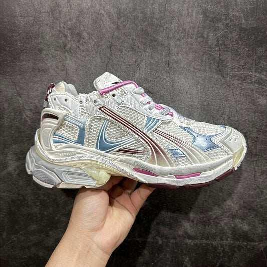 BLG Runner White/Pink/Blue
