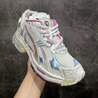BLG Runner White/Pink/Blue
