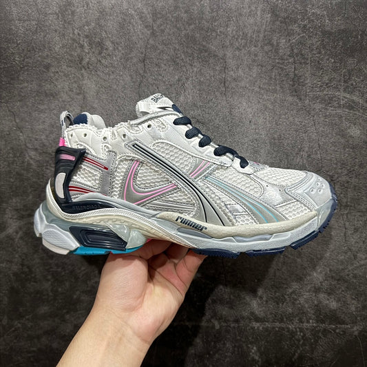 BLG Runner White/Pink/Grey/Blue