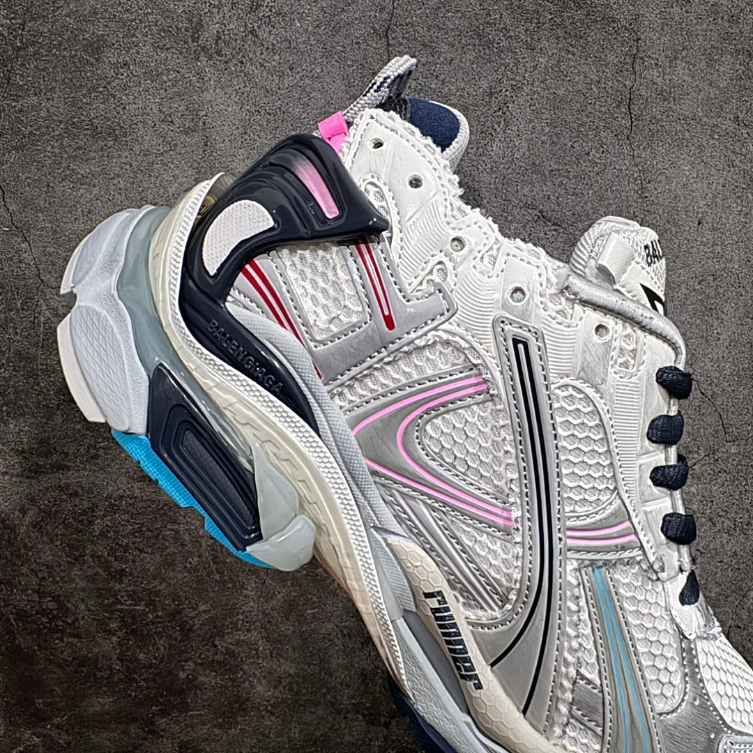 BLG Runner White/Pink/Grey/Blue