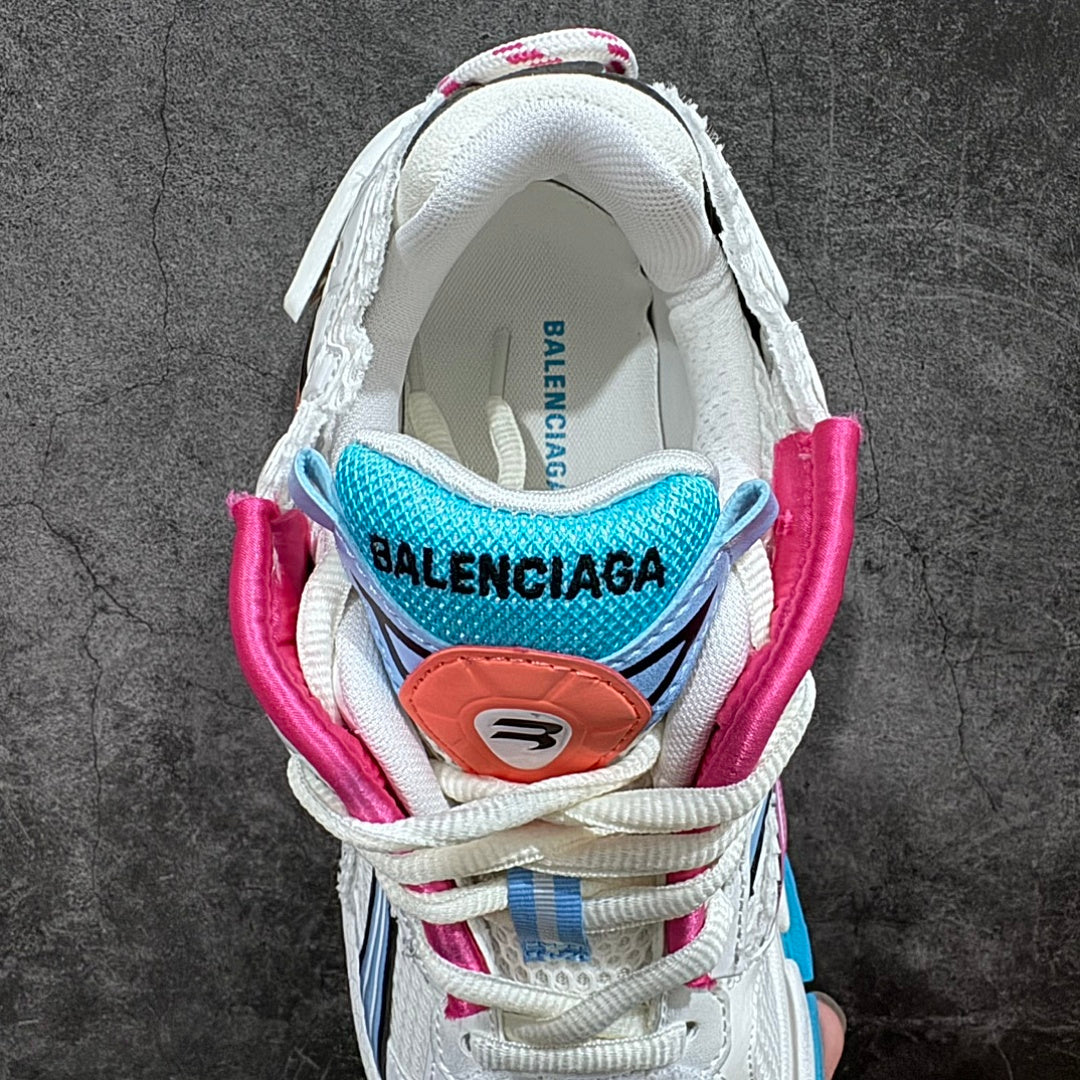 BLG Runner White/Grey/Blue/Orange/Pink
