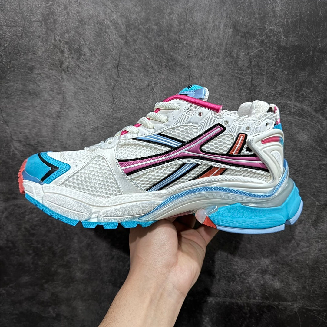 BLG Runner White/Grey/Blue/Orange/Pink