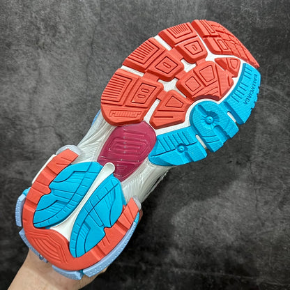 BLG Runner White/Grey/Blue/Orange/Pink