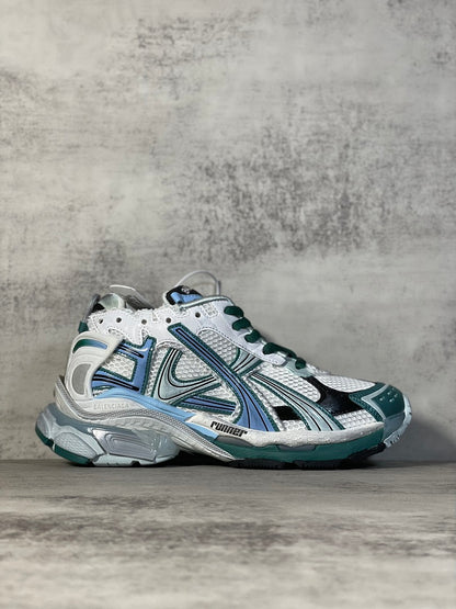 BLG Runner White/Blue/Green