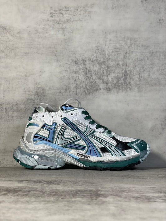 BLG Runner White/Blue/Green