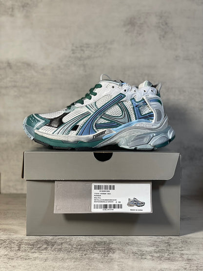 BLG Runner White/Blue/Green