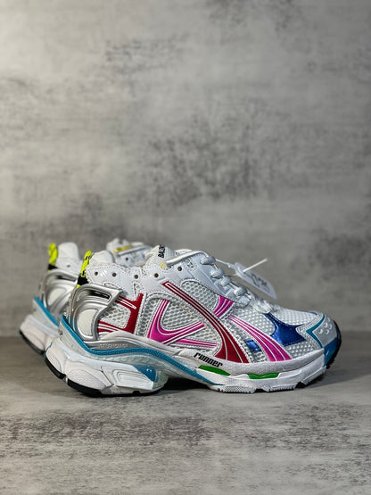 BLG Runner White/Grey/Blue/Pink